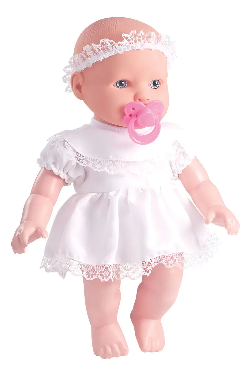 71 - Boneca Milk Brinquedos Little Baby Minha Primeira Oração 32cm Articulada