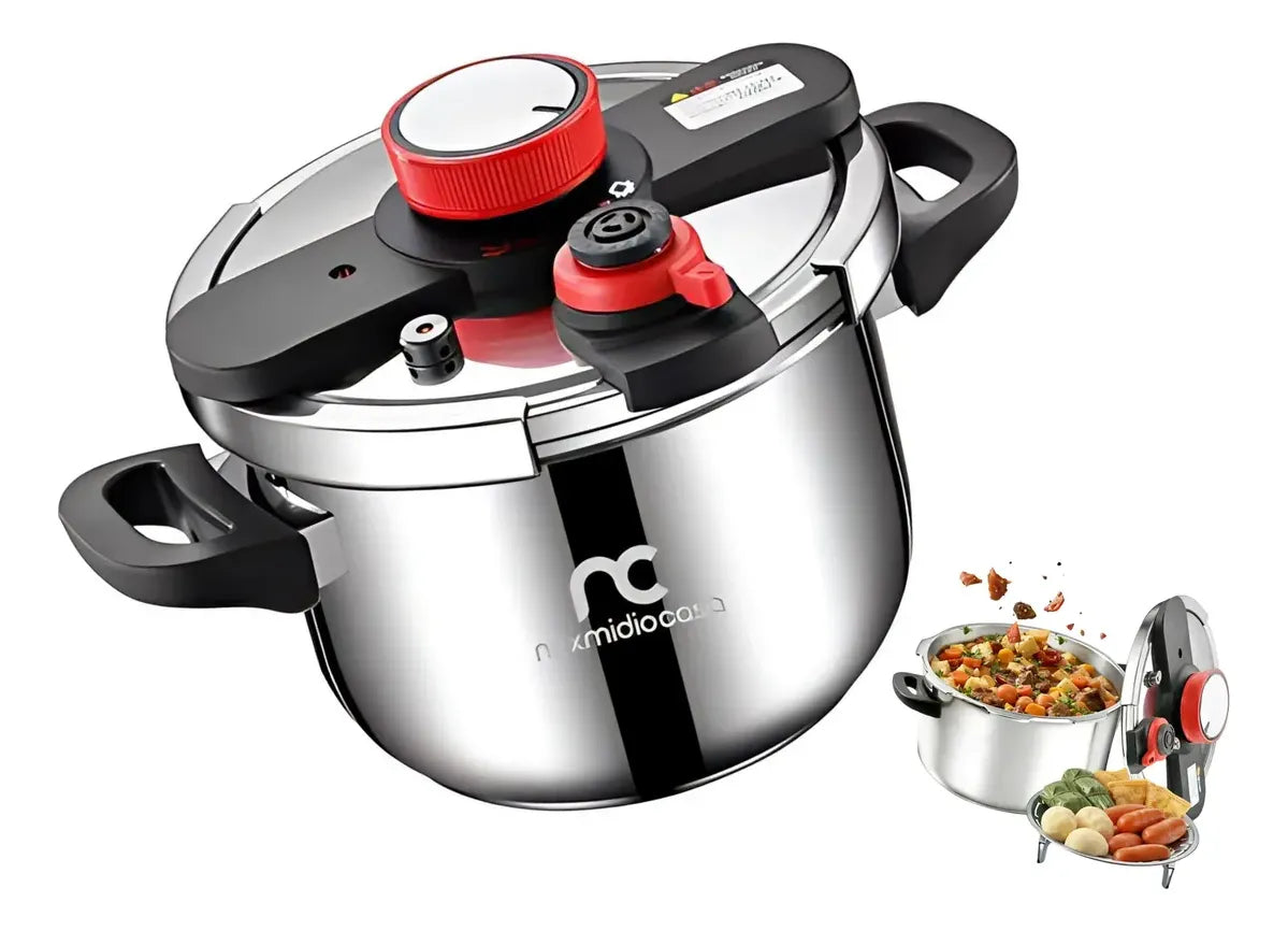 57 - Ajuste De 3 Velocida Panela De Pressão /inox/indução 6 Litro