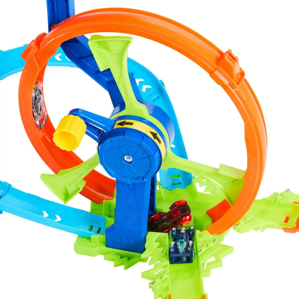 Hot Wheels Pista de Brinquedo Desafio Turbina de Ação