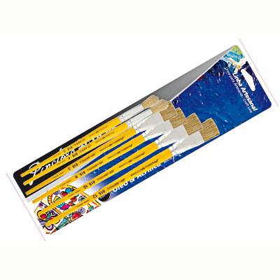 29 - Kit p/pintura a óleo c/6 pincéis 6234 Tigre BT 1 UN