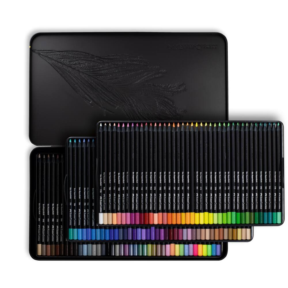 15 - Lápis de Cor Supersoft, 120 Cores, Faber-Castell - ET 120 UN