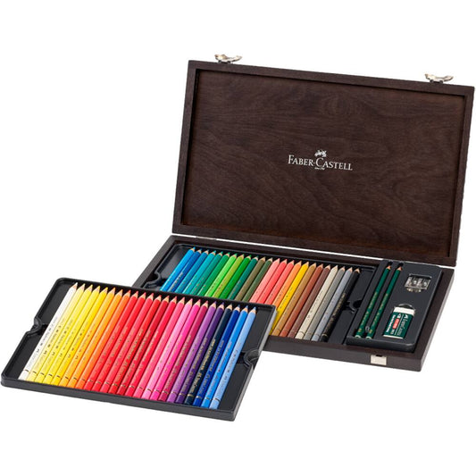 16 - Lápis de Cor 48 cores Polychromos + acessórios, Faber-Castell ET 48 UN
