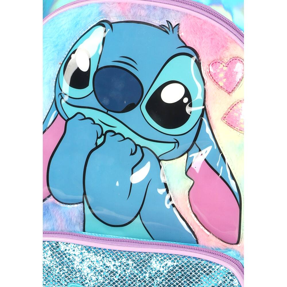 38 - Mochila Escolar Infantil de Stitch Azul, Luxcel PT 1 UN
