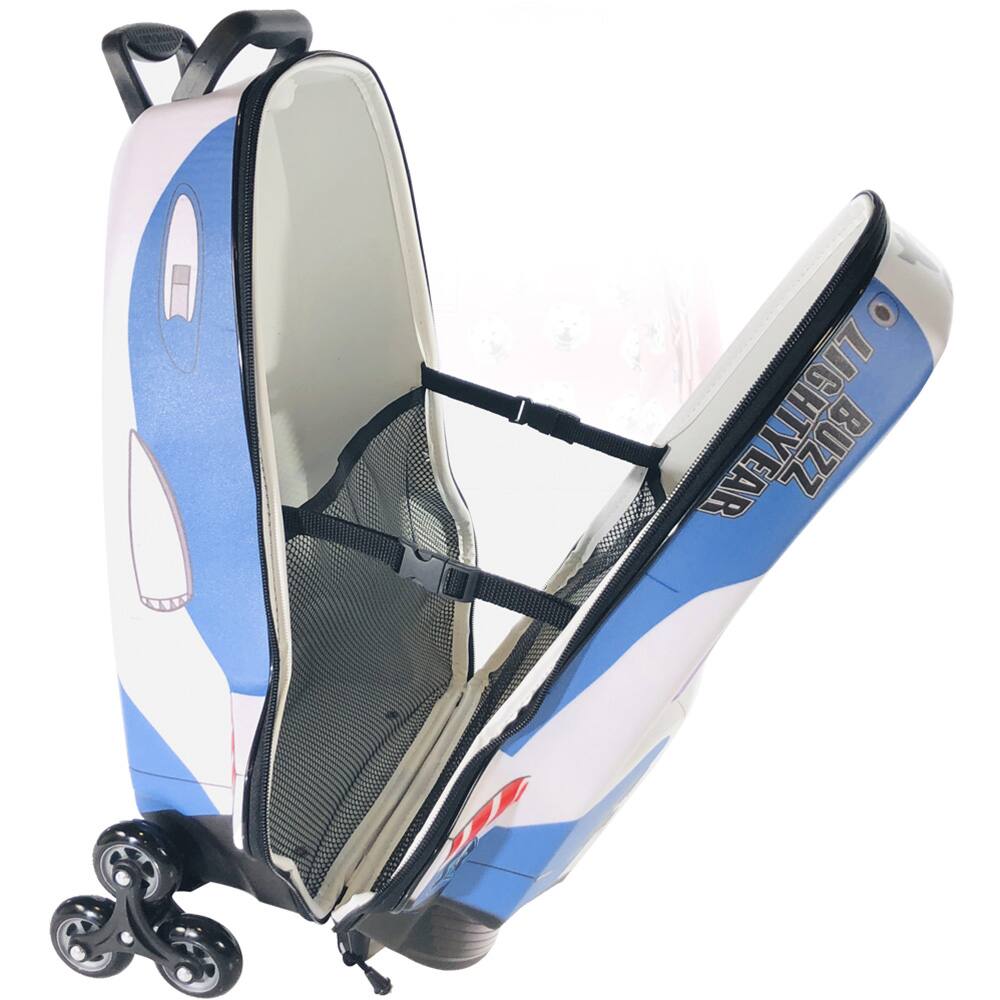 44 - Mochila Escolar Infantil de Rodinhas Lightyear Disney em EVA Maxtoy PT 1 UN