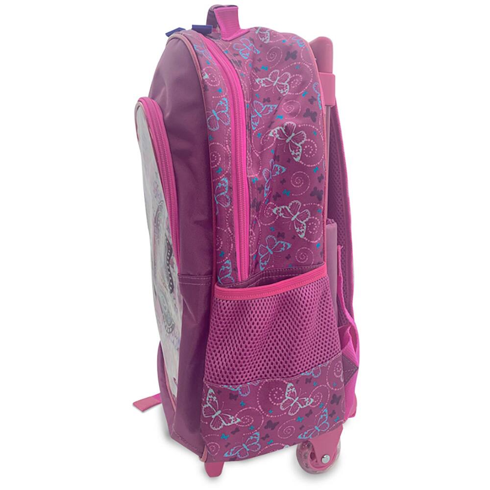 36 - Mochila Escolar Infantil de Rodinhas Borboleta Happy-time PT 1 UN