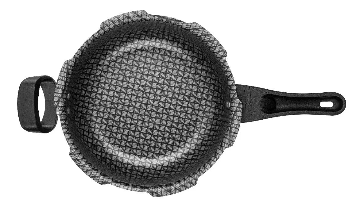 56 - Panela de Pressão Patolux 5L Verde Fecho Externo Antiaderente 7 Camadas