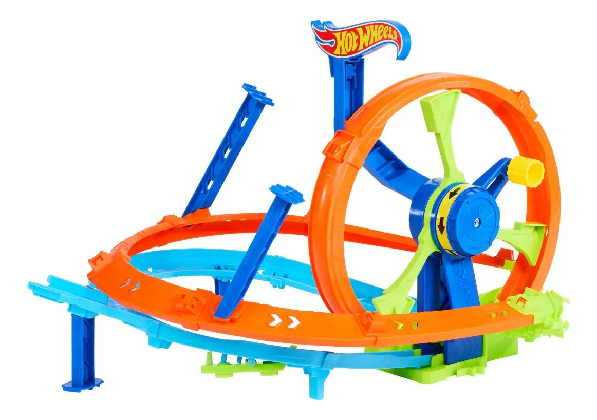 Hot Wheels Pista de Brinquedo Desafio Turbina de Ação