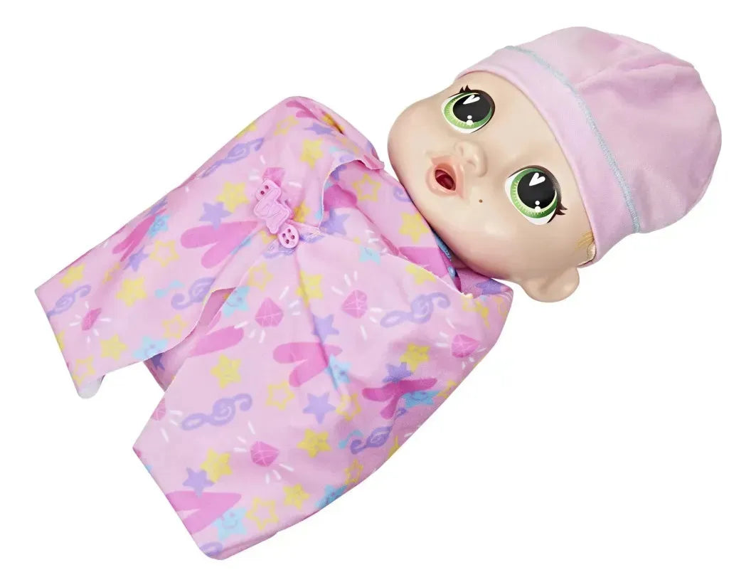 73 - Boneca Baby Alive Baby Grows Up, LaLa Googoo - Cabelos Loiros, Brinquedo Interativo, 35 cm - A partir de 3 Anos