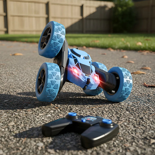60 - Carrinho Pirueta Quick Run 360° Com Led Para Crianças