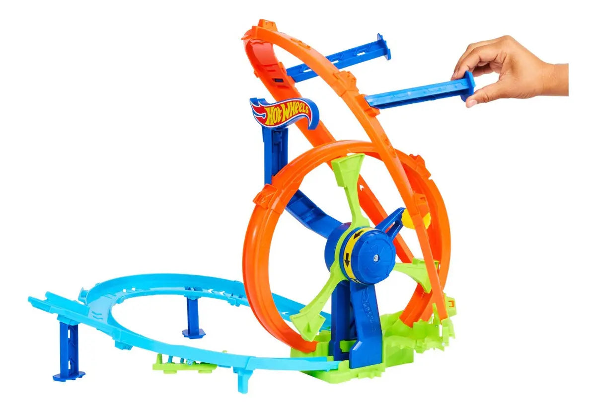 Hot Wheels Pista de Brinquedo Desafio Turbina de Ação
