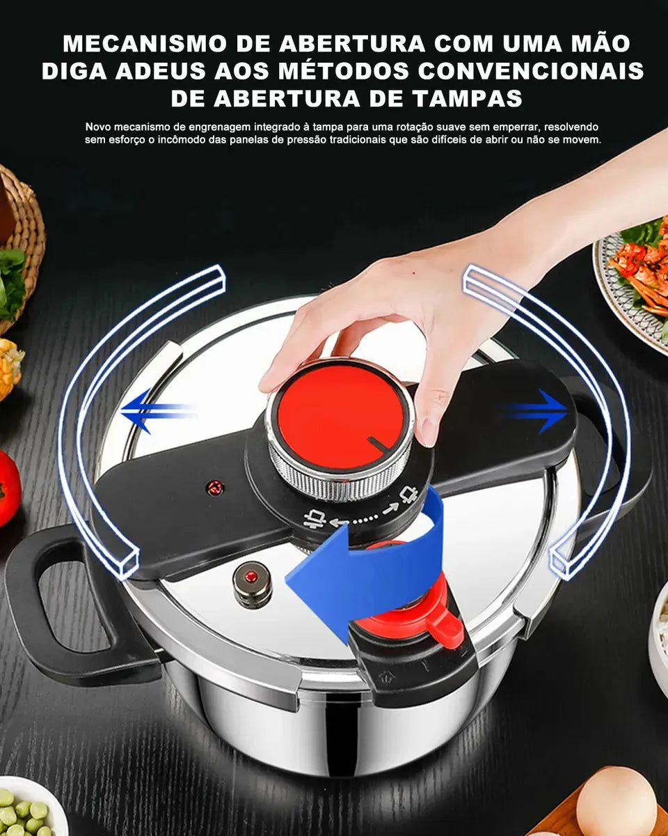 57 - Ajuste De 3 Velocida Panela De Pressão /inox/indução 6 Litro