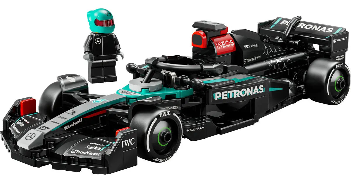 LEGO Speed Champions Carro de Corrida Mercedes-AMG F1 W15 77244; Carro de Fórmula 1 de Brinquedo para Montar e Colecionar